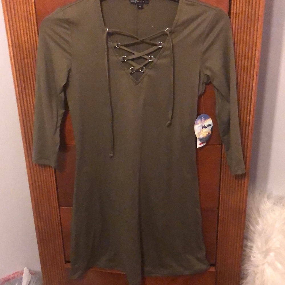 Dark green dress!😁